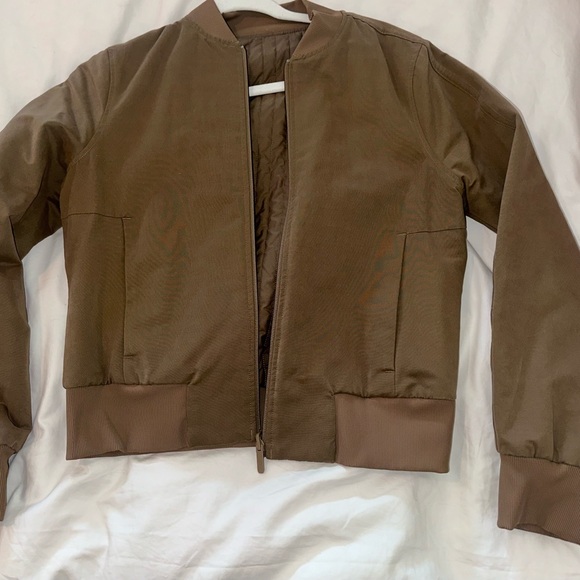 lululemon non stop bomber jacket reversible size 6 - Picture 3 of 9